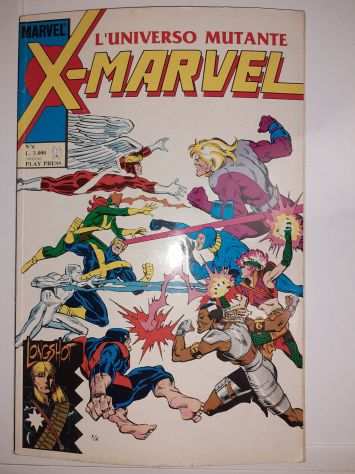Fumetto quotX-Marvel - Luniverso mutantequot n.6 Agosto 1990 Ed. Play Press Marvel