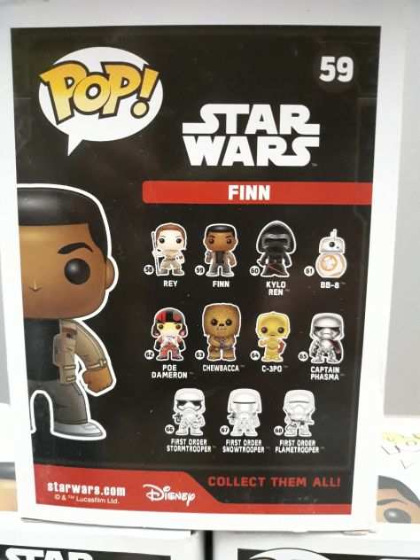 FUNKOPOP FINN STARWARS N.59 ORIGINALE