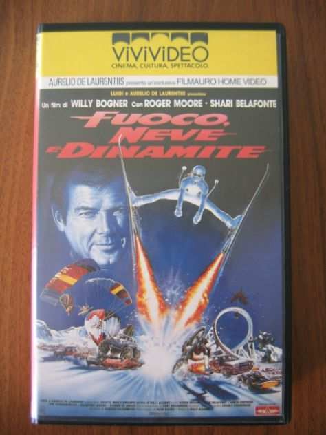FUOCO NEVE E DINAMITE 1990 VHS