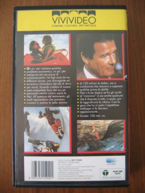 FUOCO NEVE E DINAMITE 1990 VHS