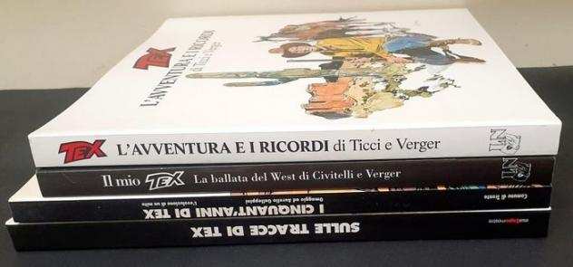 Fuori serie - 4 Volumi dedicati al grande Tex Willer