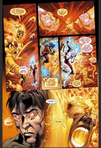 Fury of the Firestorm  9 - Original page (p. 13) by MARLO ALQUIZA  YILDIRAY CINAR - (201360)