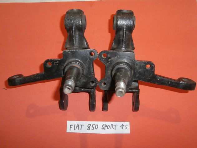 FUSI A SNODO MONTANTI FUSELLI SOSPENSIONE ANTERIORE FIAT 850 SPORT C PRIMA SERIE