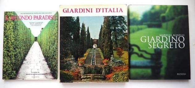 G. Aulenti, D. Palazzoli M. Agnelli G. Masson - Il Secondo Paradiso Giardini dItalia Giardino segreto - 1961