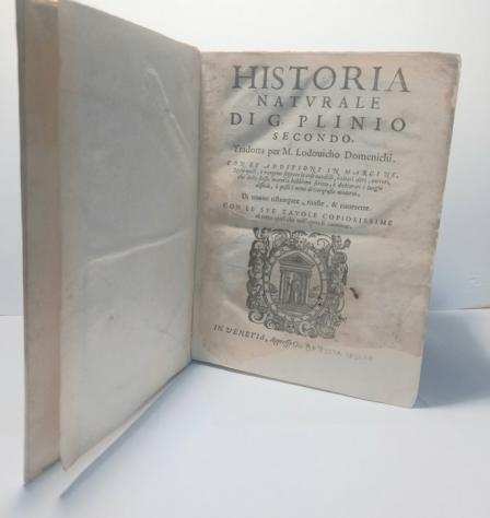 G. Plinio - Historia Naturale - 1589