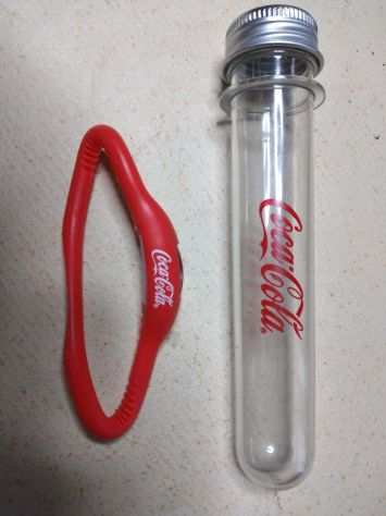 GADGET COCA COLA CON CUSTODIA ORIGINALE - OROLOGIO DI TENDENZA