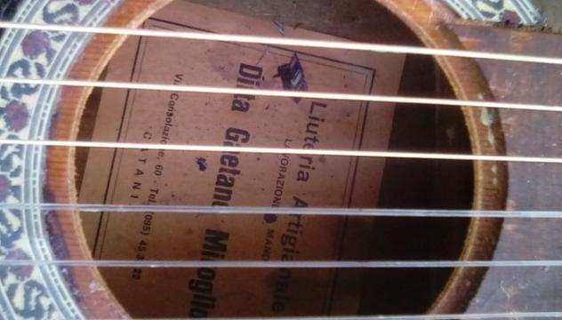 Gaetano Miroglio - liuteria artigianale - Modelli vari - Chitarra classica - Italia - 1954