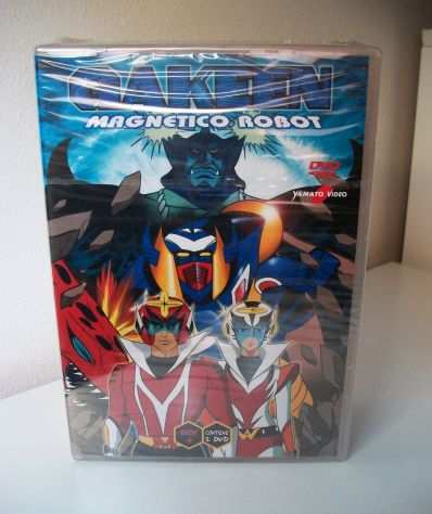 Gakeen Magnetico Robot 4 box dvd