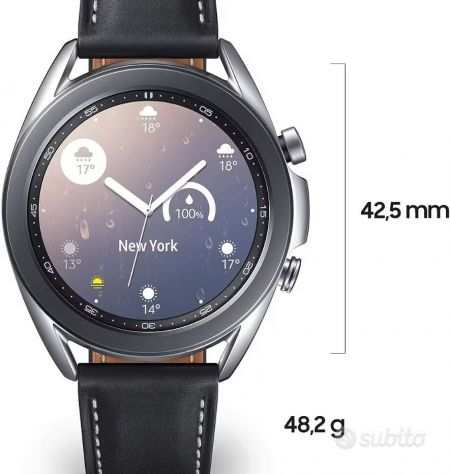Galaxy Watch3 45mm Acciaio Silver