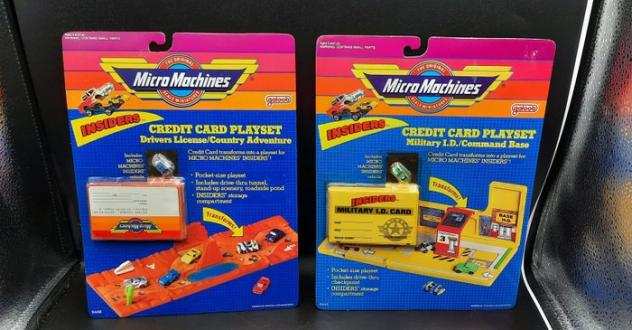 Galoob - Giocattolo Micro Machines Credit Card Galoob 1990 - 1980-1990