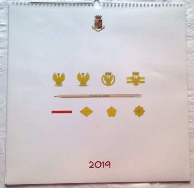 ( GampB ) Calendari Polizia di Stato 2019