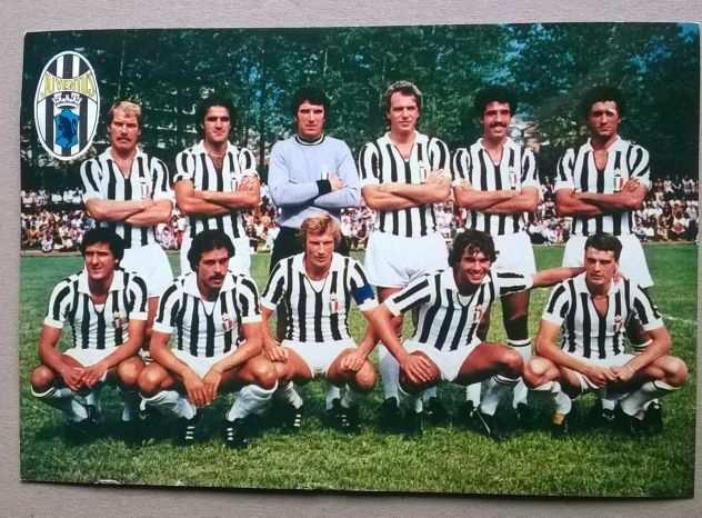 ( GampB ) Cartoline Formazione Juventus 19781979