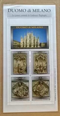 ( GampB ) Francobolli Lotto 3 pz foglietti Duomo