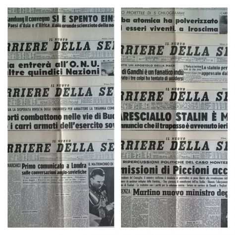 ( GampB ) Giornali Ristampa IdegPagina Corriere 19451968
