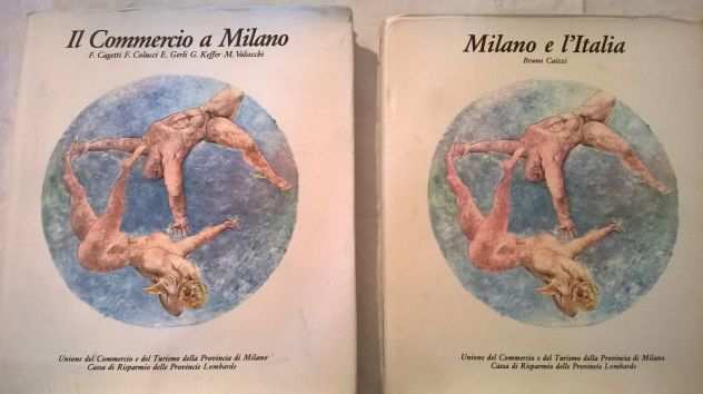 ( GampB ) Libri Lotto 2 Volumi su Milano