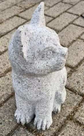 Gatto in pietra granito