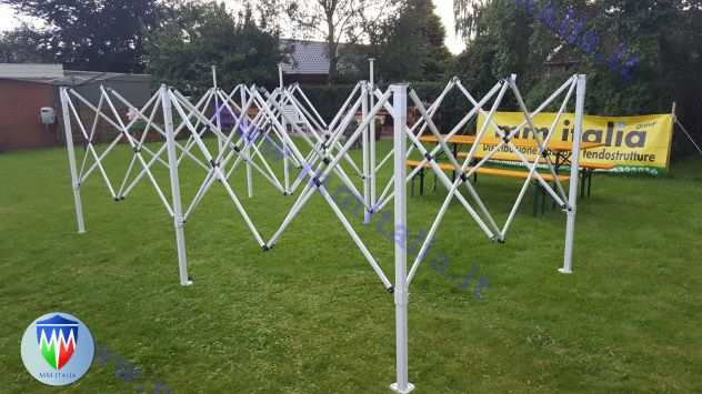 GAZEBO APERTURA VELOCE 3 X 4,5 PROFESSIONALE PER FIERE MERCATI