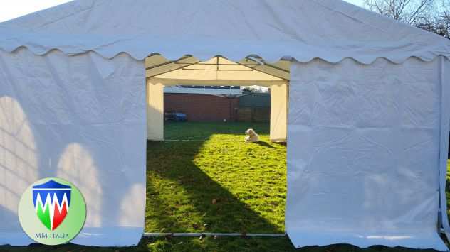 GAZEBO PER FESTE PAESANE A PADOVA 5 X 8 X 2,2 MT LA DUE20 PROFESSIONALI