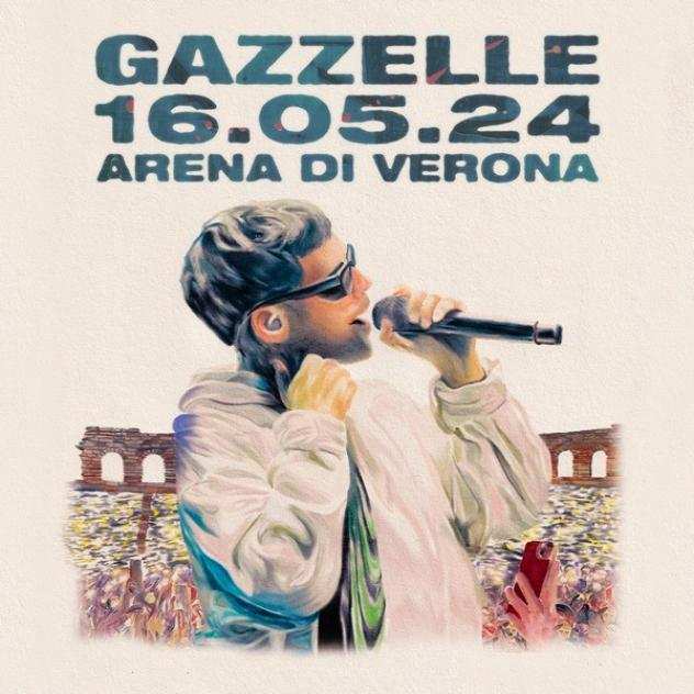 Gazzelle - Verona 2024 - il 16 maggio 2024 - partenza da PADOVA EST