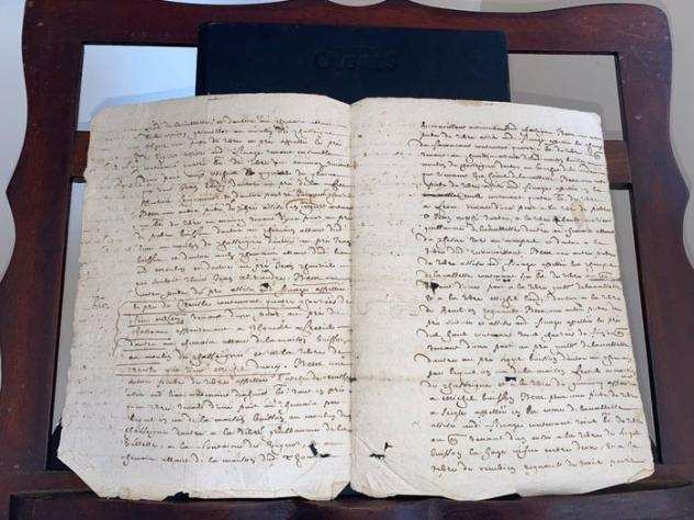 Geacuteneacuteraliteacute de Moulins - Document manuscrit francais - 1564