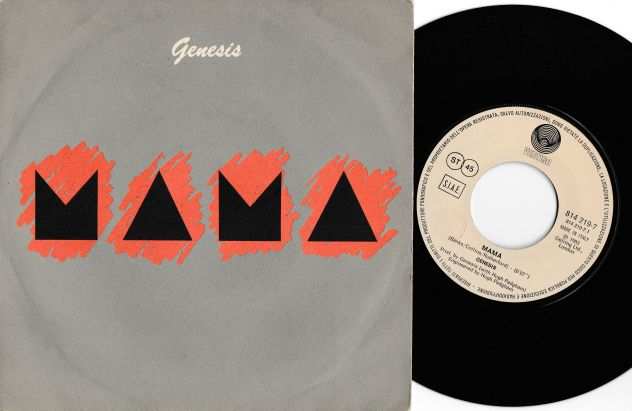 GENESIS - Mama - Its Gonna Get Better - 7  45 giri 1983 Vertigo Italy