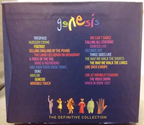 Genesis The Definitive Collection boxcofanetto completo