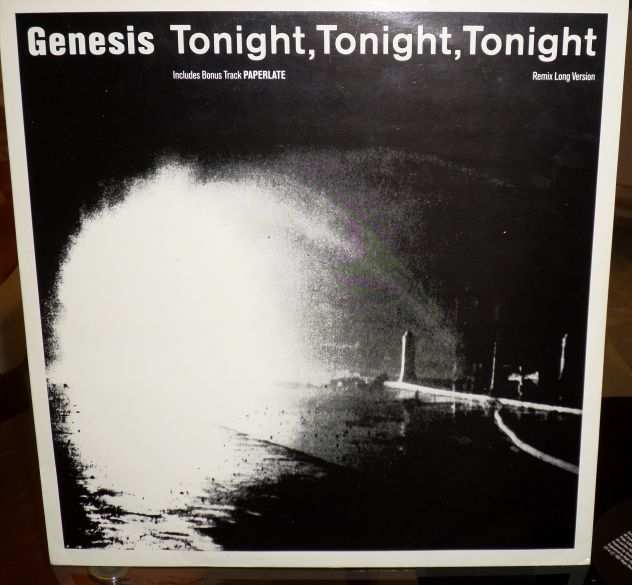 GENESIS - Tonight, Tonight, Tonight (Remix Long Version) 12quot  45 giri 1987