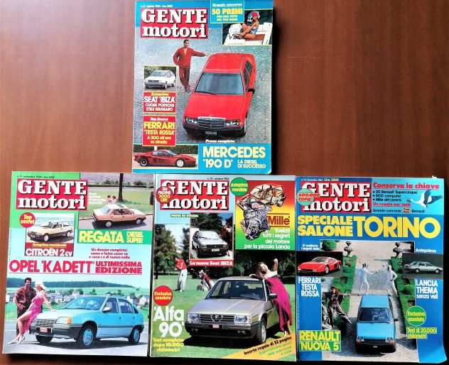 Gente Motori dallanno 1981 al 2008