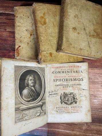 Gerardi Van Swieten - Commentaria in Hermanni boerhaave aphorismos de cognoscendis et curandis morbis - 1745