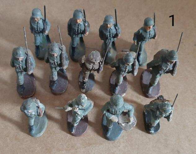 German Brands - Statua giocattolo 23x German Soldiers - 1930-1940 - Germania