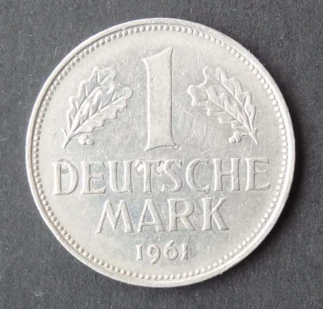 Germania RF 1954-1961-J monete 1 Mark