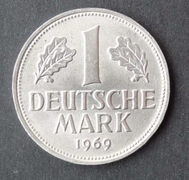Germania RF 1969-71-89 monete 1 Mark