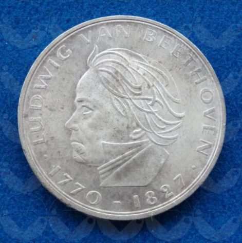 GERMANIA R.F. 1970 Moneta Argento 5 mark