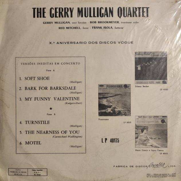 Gerry Mulligan - Inedit - Very Very Rare 1St Brazilian Pressing (Deep Groove)- Unobtainable - Album LP (oggetto singolo) - Prima stampa - 1961