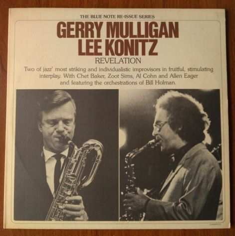 Gerry Mulligan Lee Konitz REVELATION - 1975