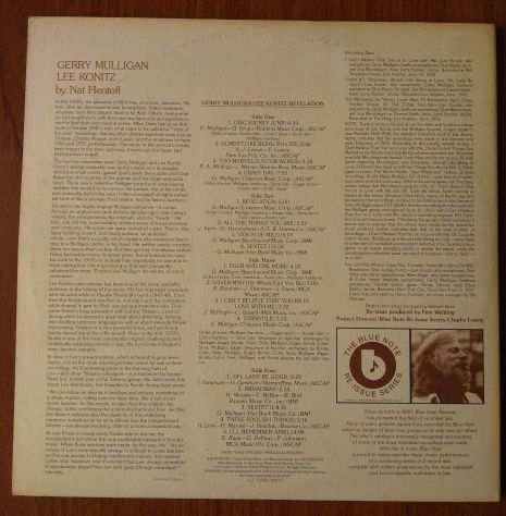 Gerry Mulligan Lee Konitz REVELATION - 1975
