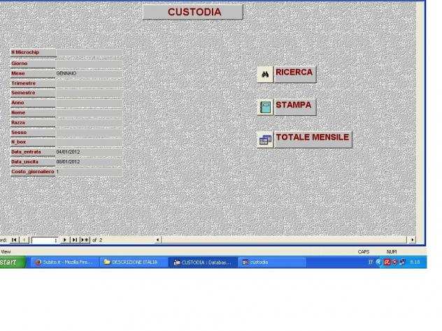 GESTIONALE SOFTWARE quotTOELETTATURA CANIquot SU PEN DRI