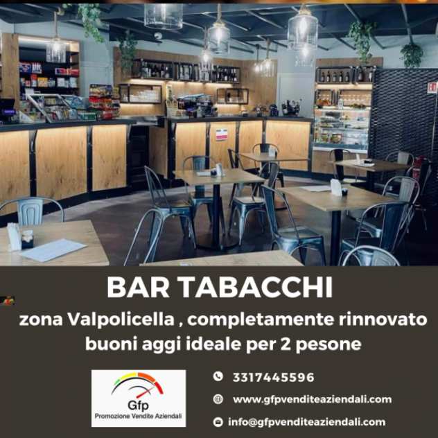 GFP - Bar Tabacchi zona Valpolicella