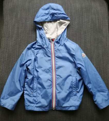 Giacca bimbo MONCLER, 3 anni, colore blu - come nuovo