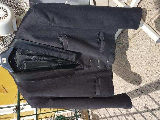giacca corta Tailleur Smoking uomo color nera tg