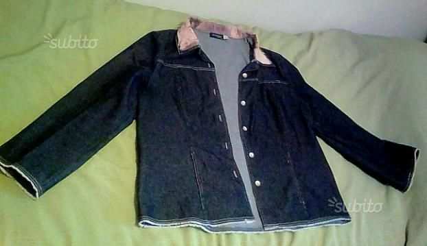 Giacca di jeans donna taglia 52 ca