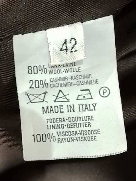 Giacca elegante made in Italy taglia 42 Interno lucido