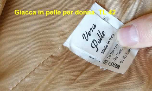 Giacca in pelle per donna TL 42