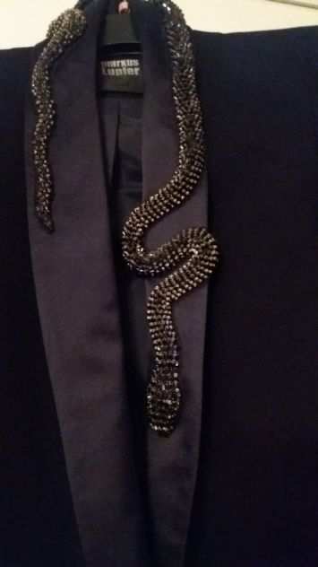 Giacca nera con serpente elegante Markus Lupter