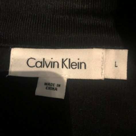 Giacca nera invernale Calvin Klein taglia L