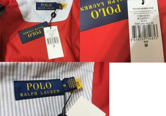 Giacca Polo Ralph Lauren PORTLAND FULL ZIP - tg M - Nero