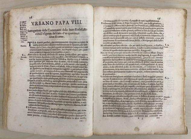 Giacomo Cohelli Orvietano - Bolle di Sommi Pontefici - 1642