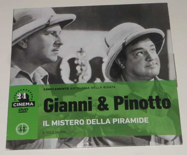 Gianni amp Pinotto, IL MISTERO DELLA PIRAMIDE, n. 40 della collana 24 cinema DVD