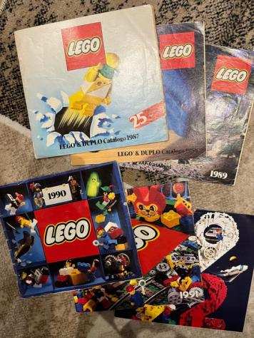 Gig, Lego, He-Man, Subbuteo, Nintendo, Mattel, Giochi Preziosi e altri - 68x Cataloghi Giochi anni 80 e 90 - 1980-1989 - Italia