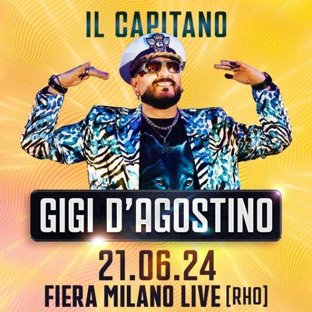 Gigi DAgostino - Milano 2024 - il 21 giugno 2024 - partenza da BERGAMO